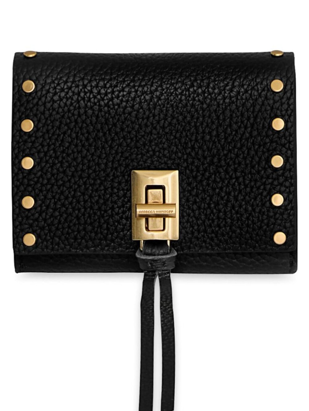Rebecca Minkoff $128 Darren Metro Wallet Black NWT!